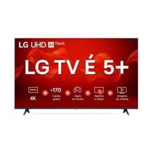 Smart TV 55" LG 4K UHD ThinQ AI HDR Bluetooth Alexa Built
